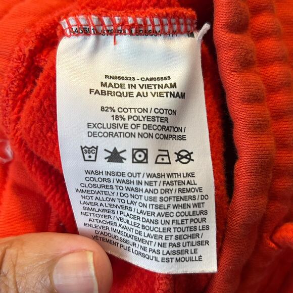 Nike Jordan Jumpman Joggers Mens XXL Red NBA Champs Core Fleece Heavy Weight - Picture 13 of 14